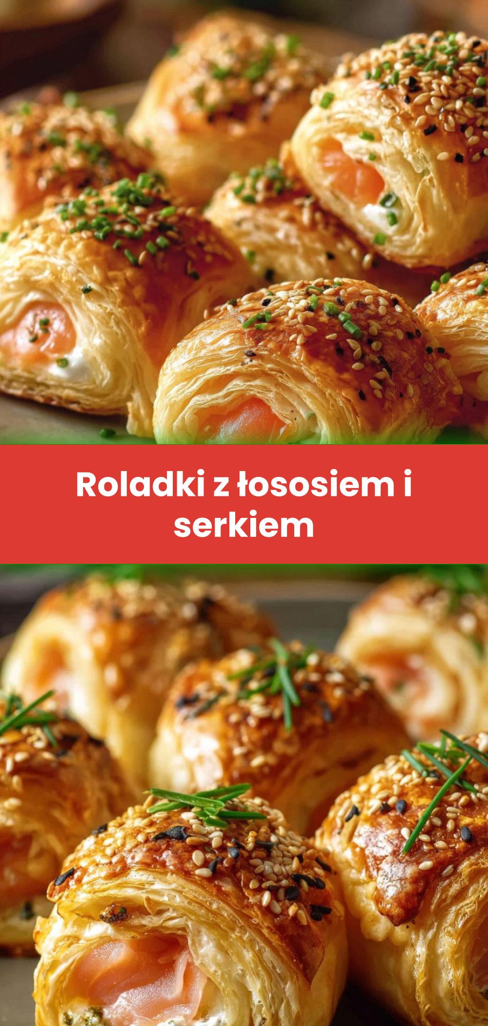 Template of Roladki z łososiem i serkiem