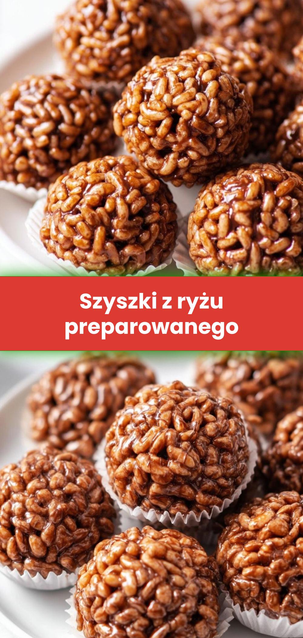 Template of Szyszki z ryżu preparowanego