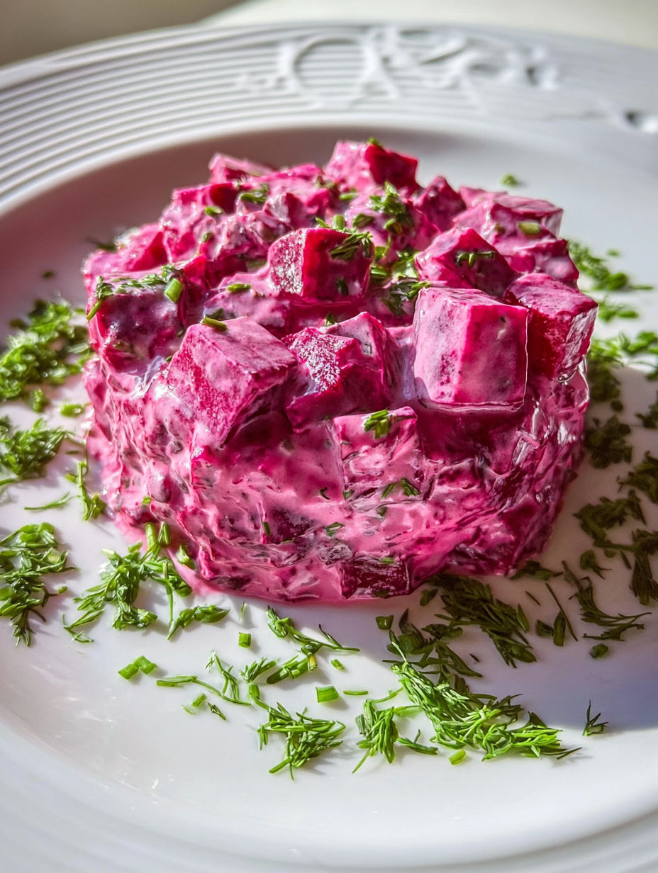 A plate of food with a salad on top.