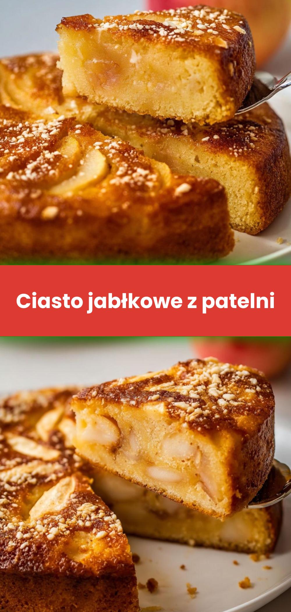 Template of Ciasto jabłkowe z patelni