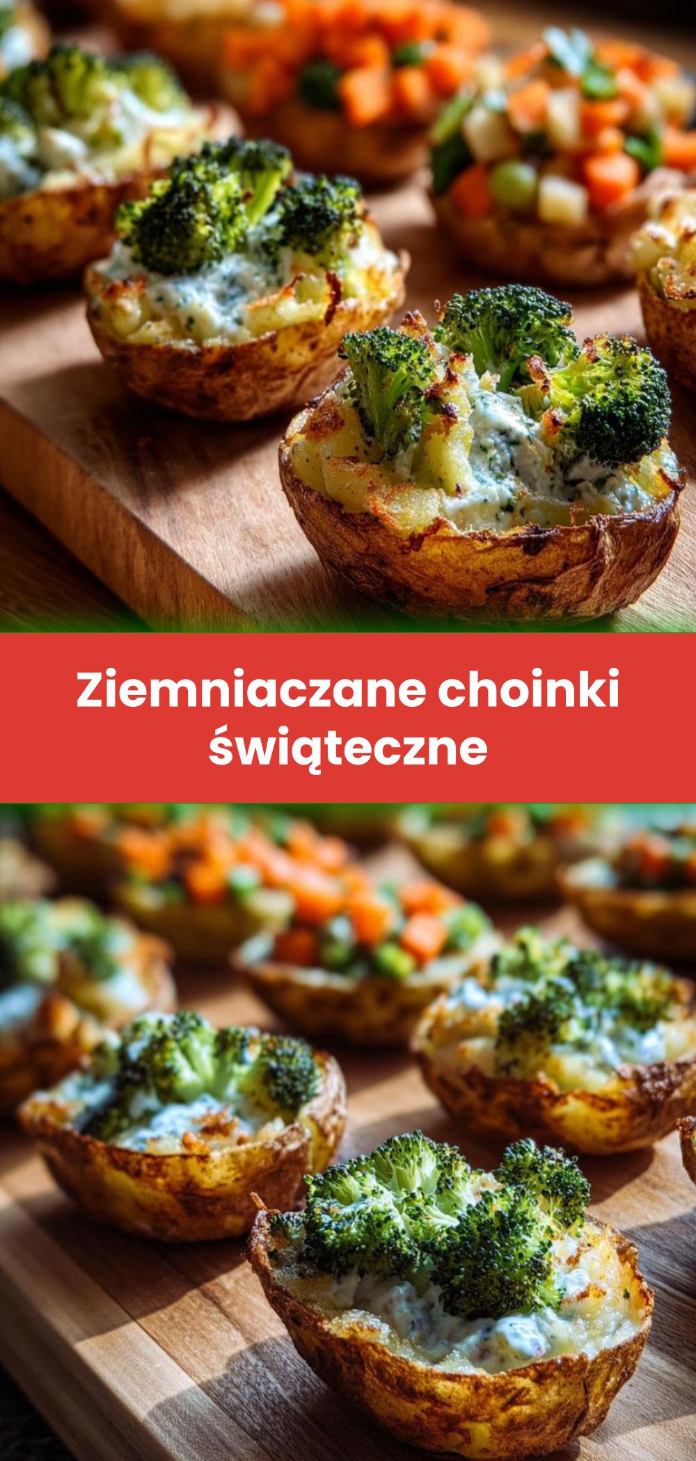 Template of Ziemniaczane choinki świąteczne
