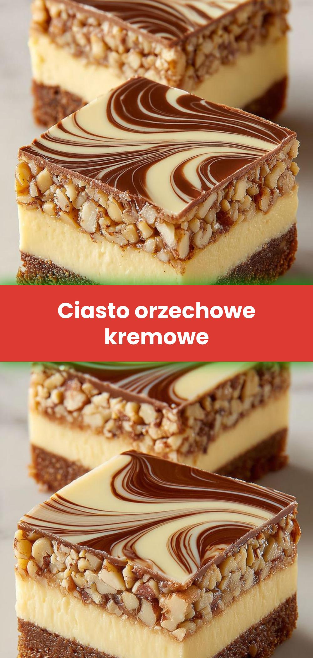 Template of Ciasto orzechowe kremowe