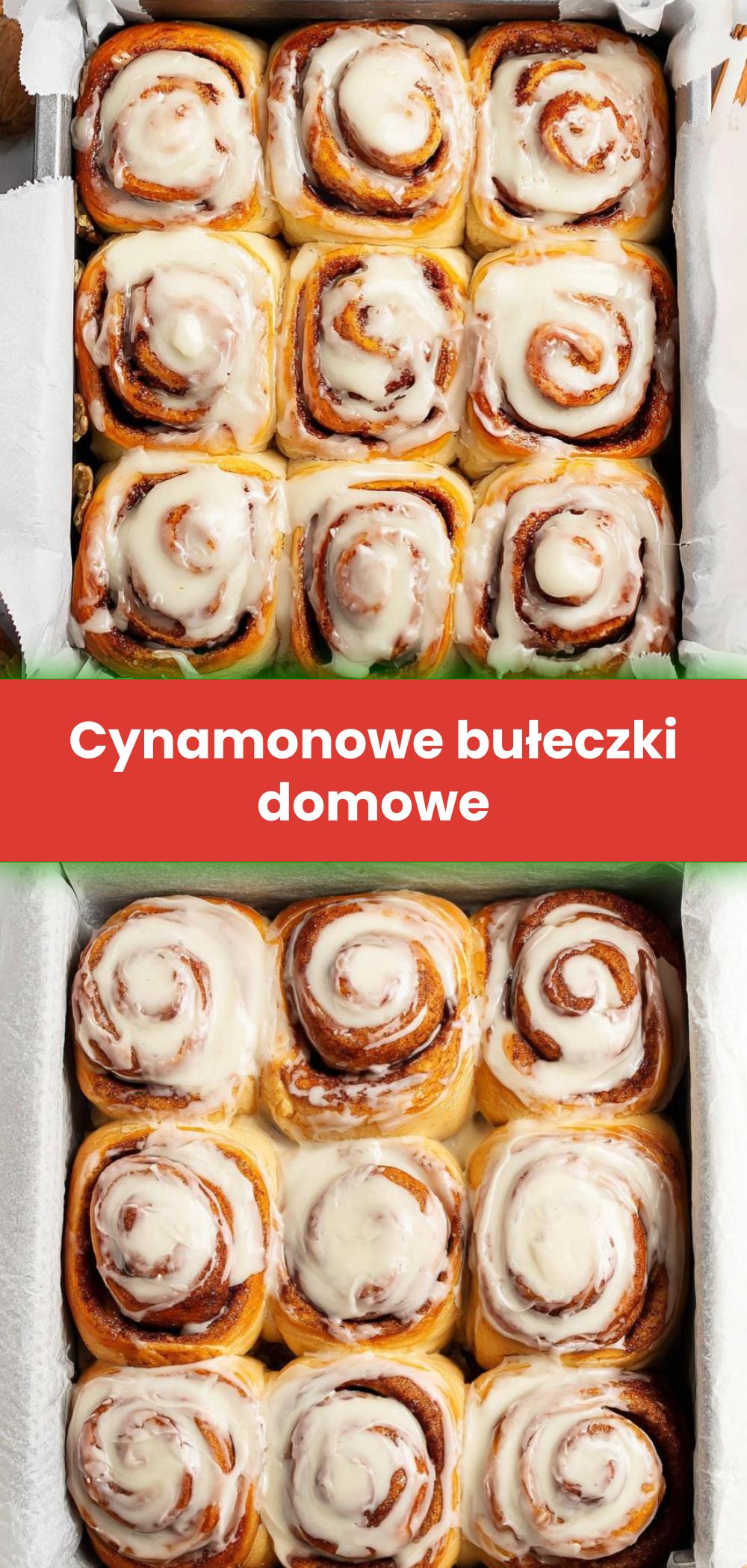 Template of Cynamonowe bułeczki domowe