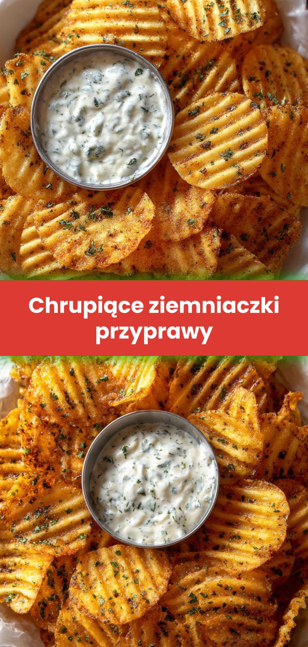 Template of Chrupiące ziemniaczki przyprawy