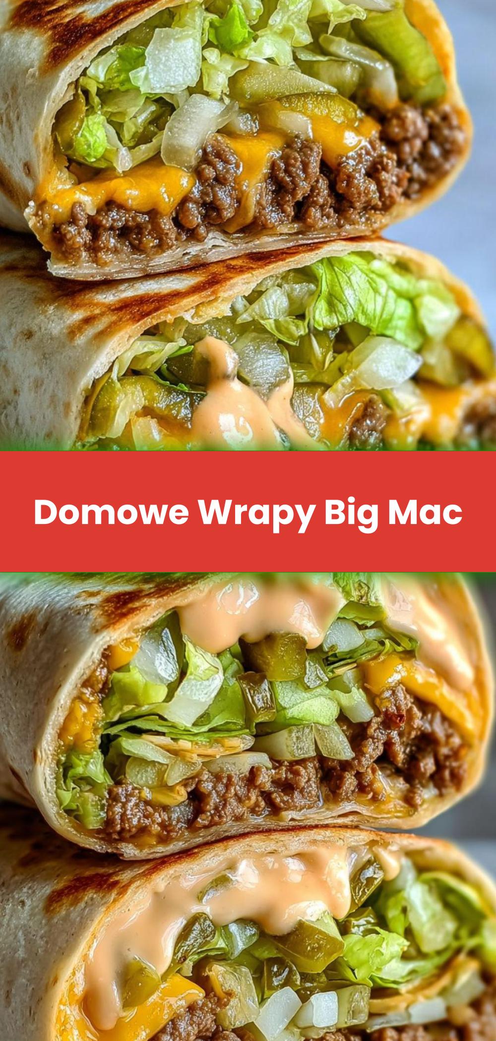 Template of Domowe Wrapy Big Mac