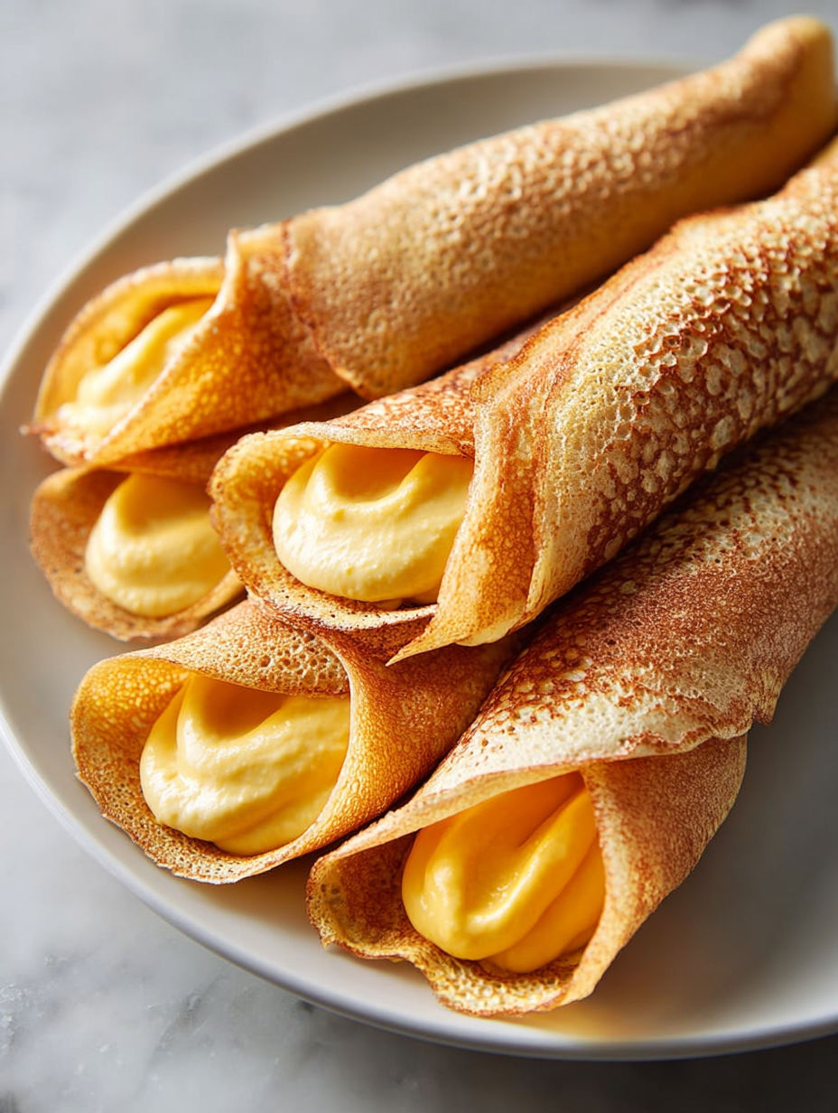 Naleśniki kasza manna cynamon dynia.