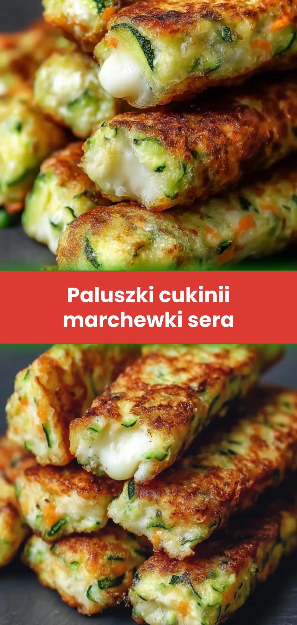 Template of Paluszki cukinii marchewki sera