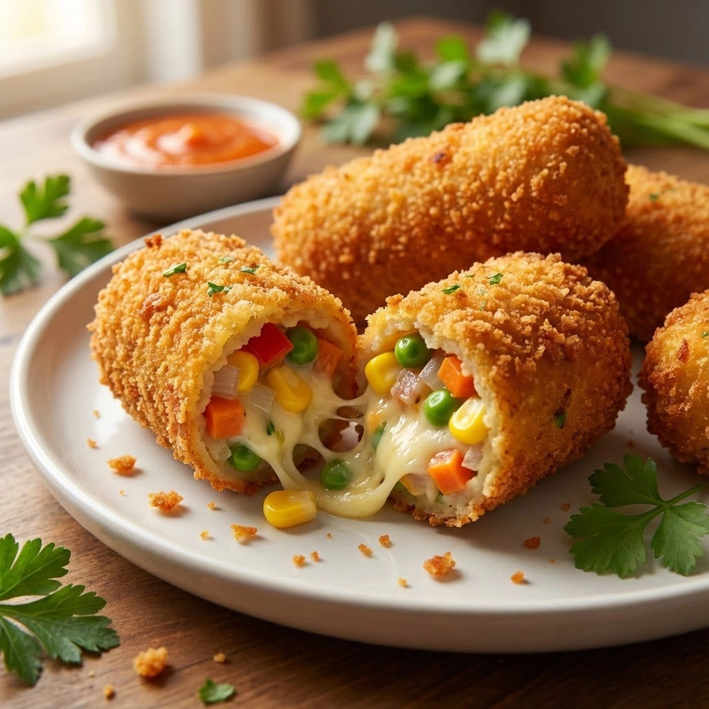 A plate of food with a bowl of sauce.