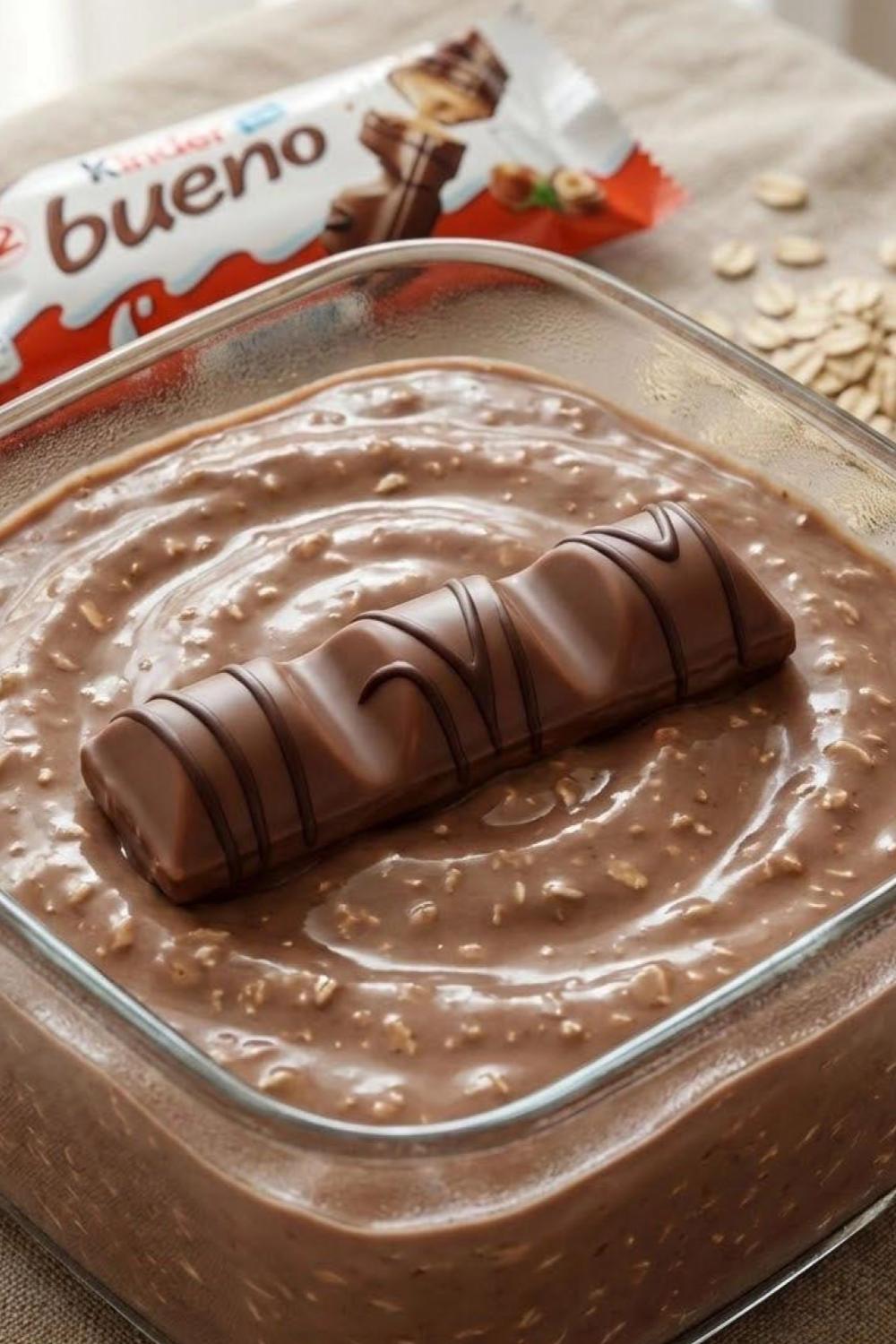 Template of Owsianka Kinder Bueno