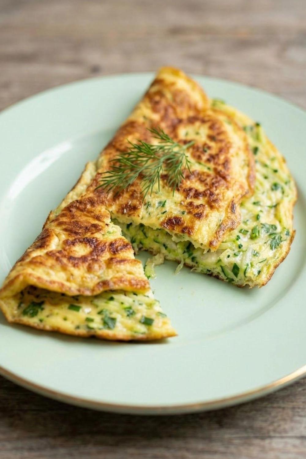 Template of Omlet z cukinii szybki