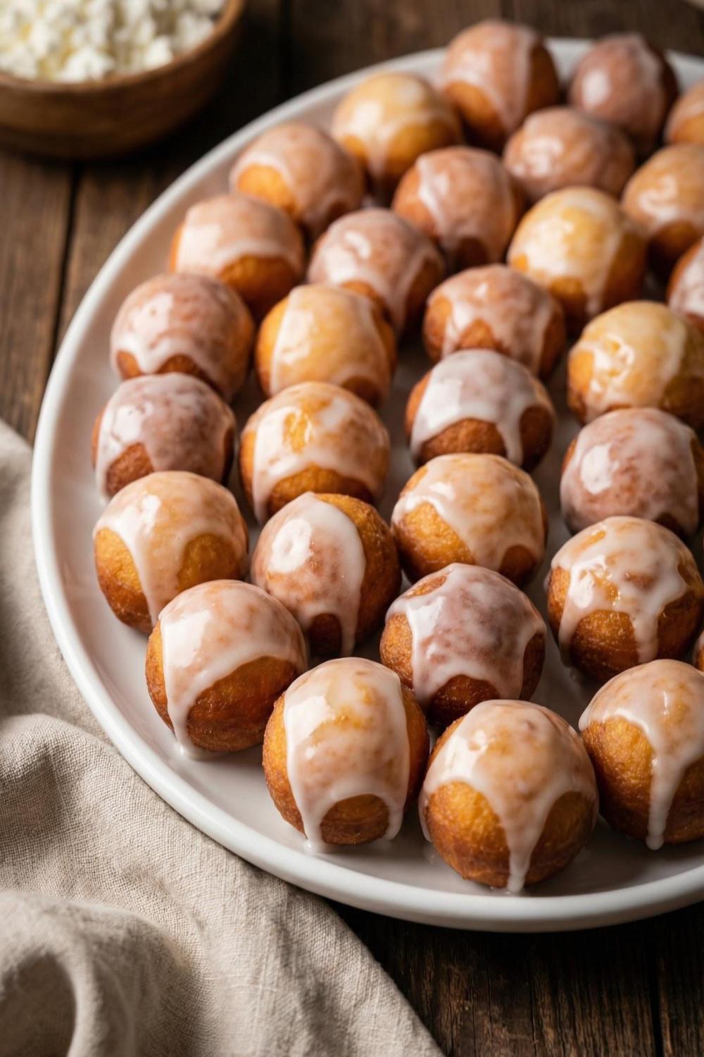 Template of Pączki serowe domowe