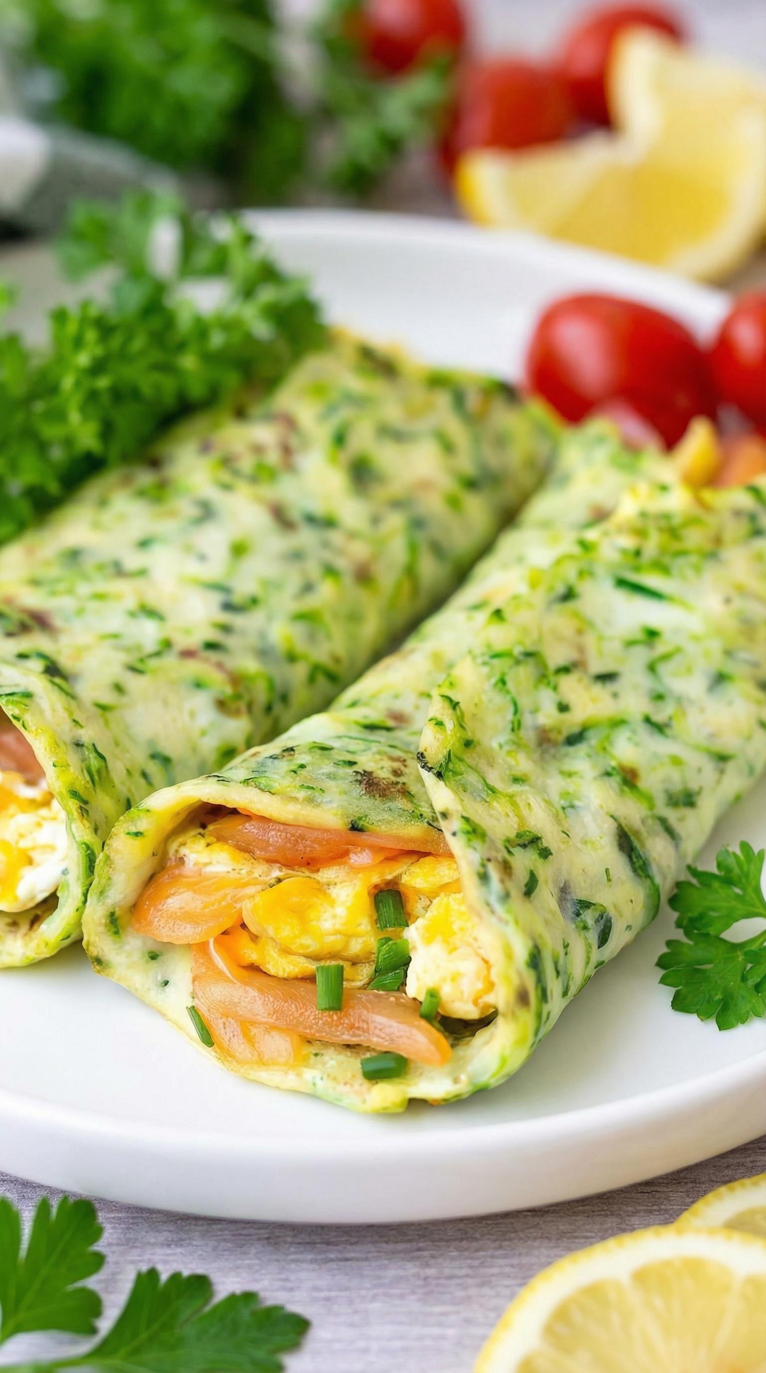 A plate of food with a tortilla and eggs.