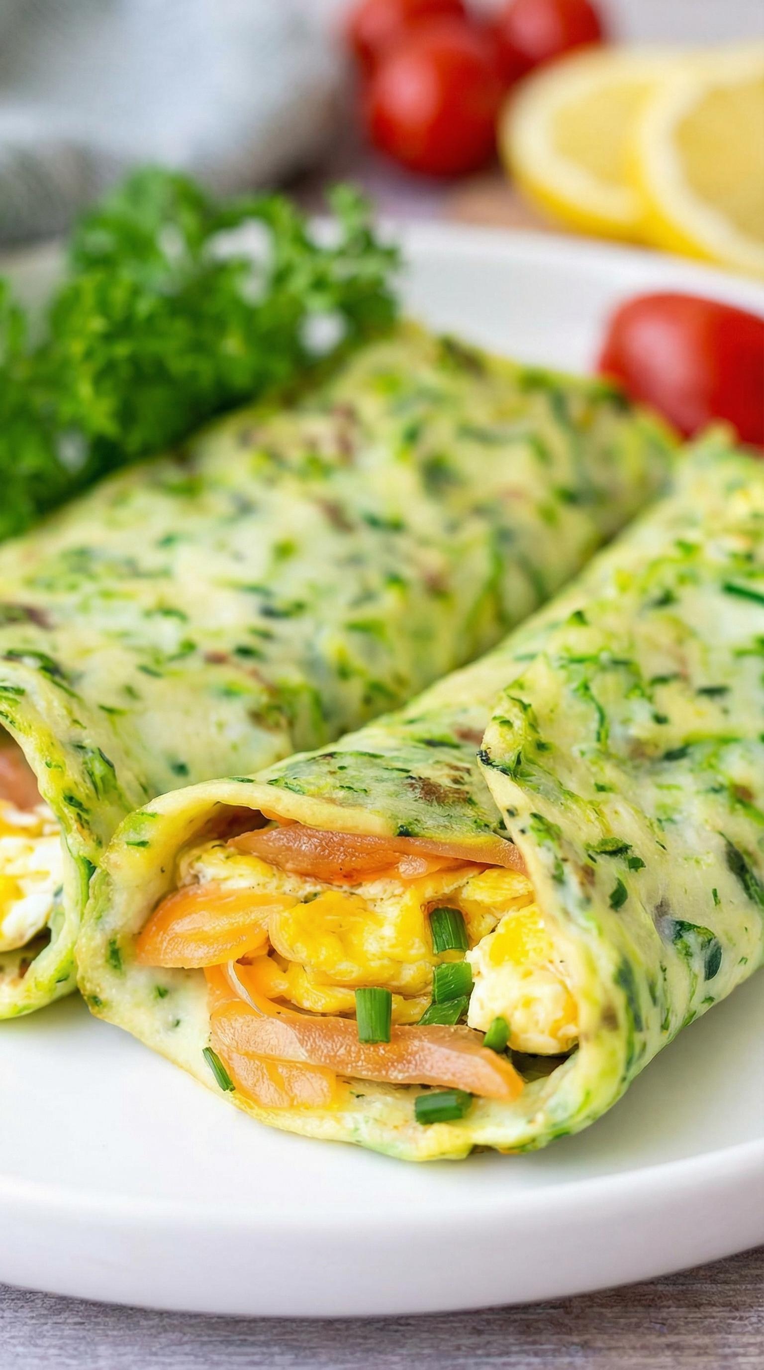 A plate of food with a tortilla and eggs.