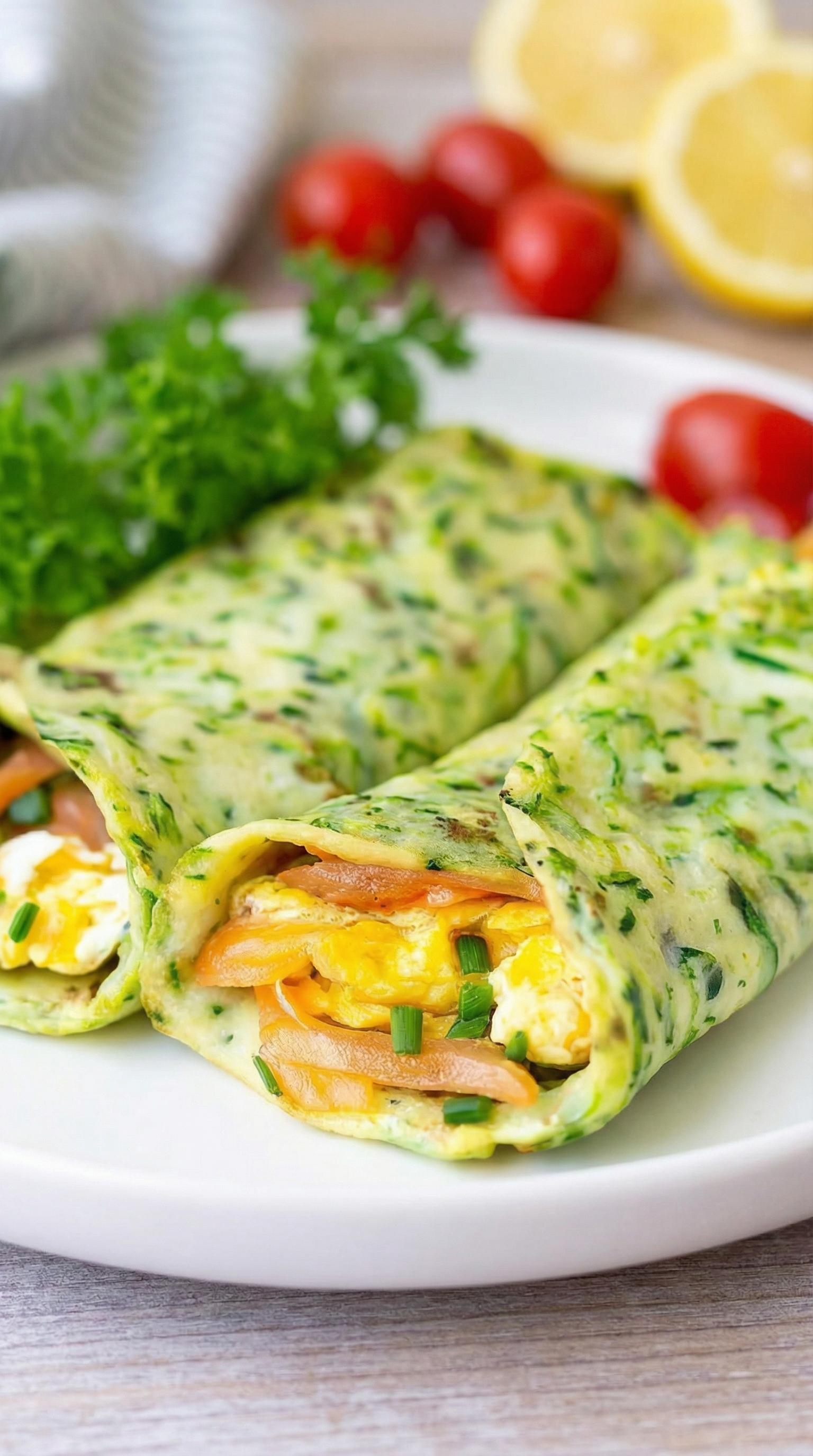 A plate of food with a tortilla and vegetables.