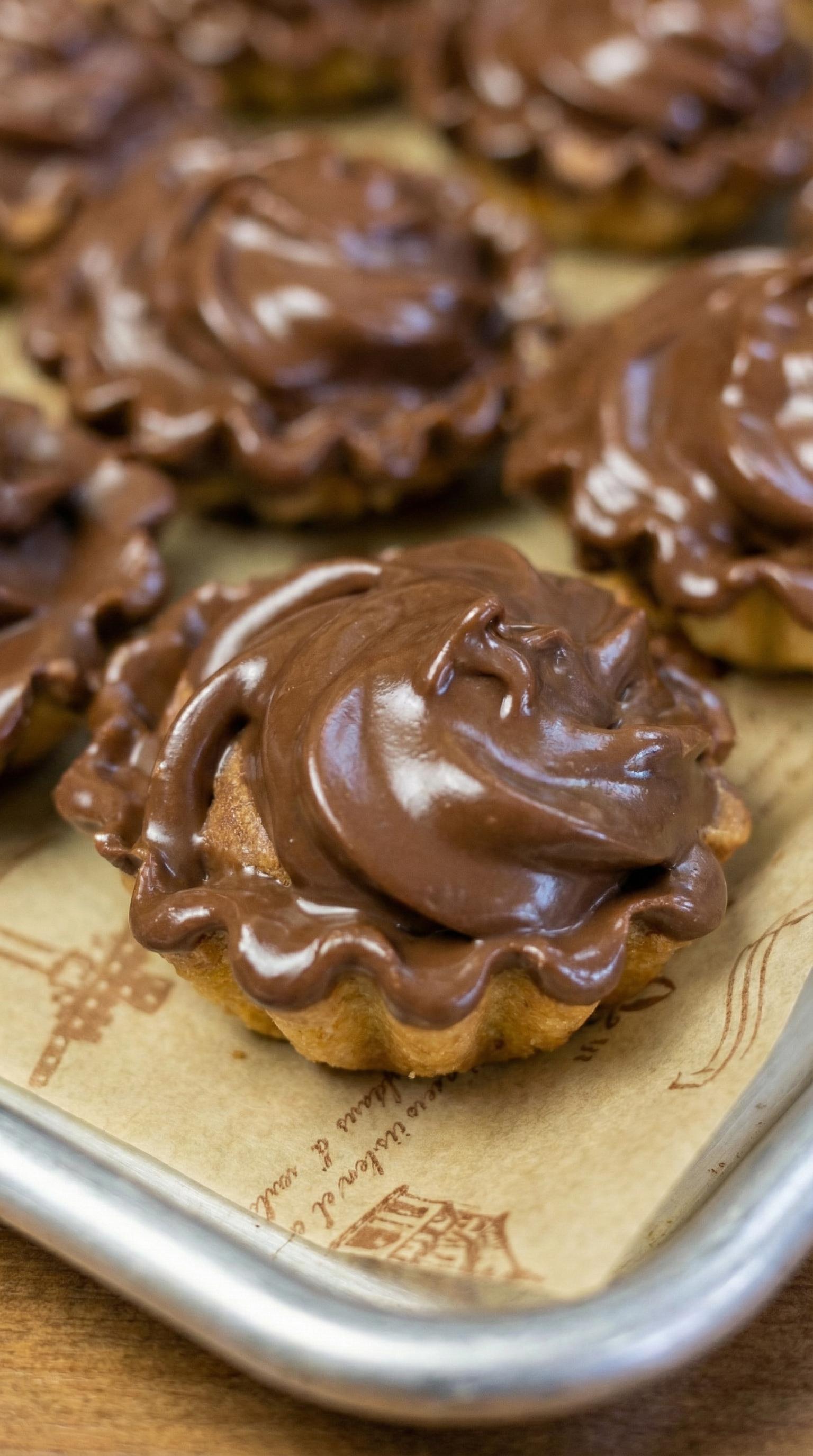 Chocolate Babeczki pijany Izydor.