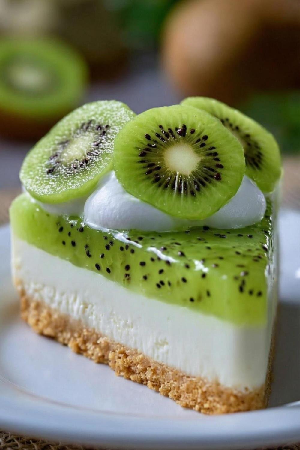 Template of Sernik z masą kiwi