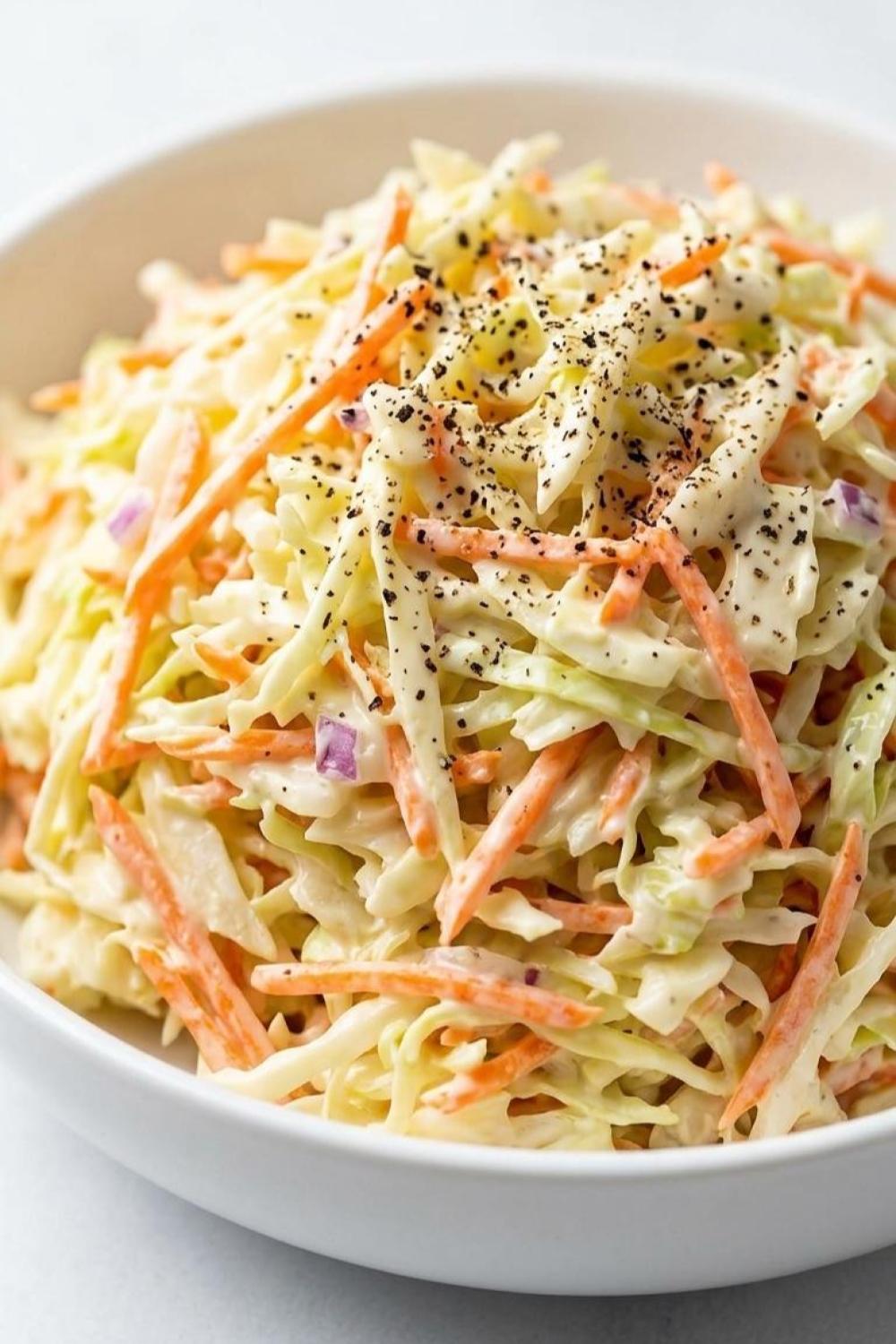 Template of Pyszny coleslaw domowy kremowy