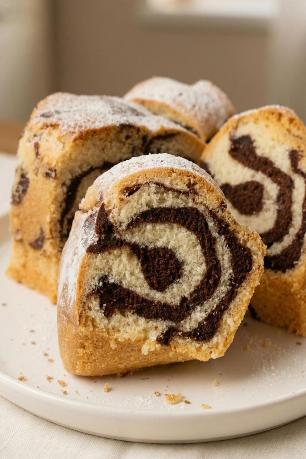 Template of Babka marmurkowa ciasto smaczne