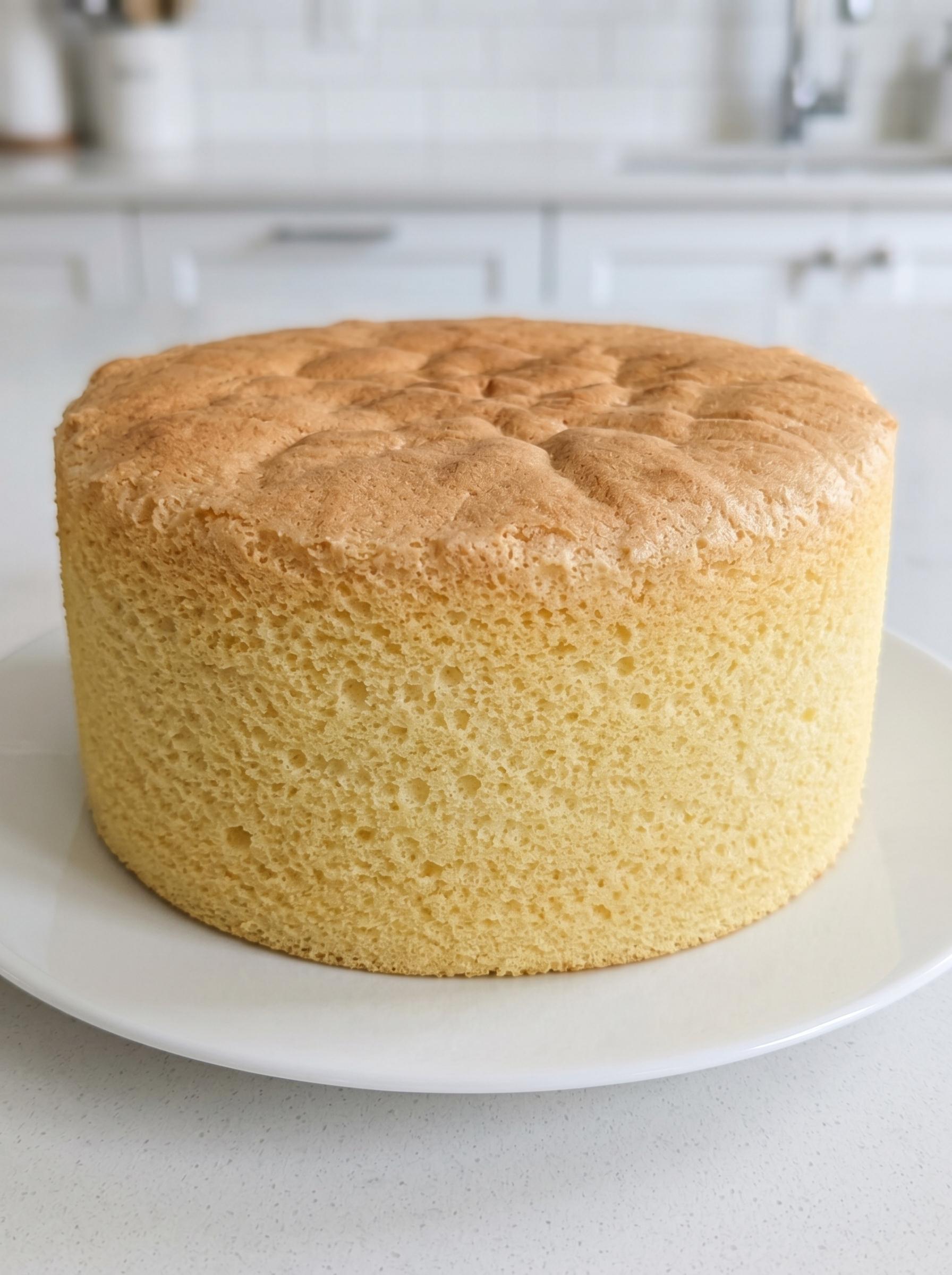 A cake on a plate.