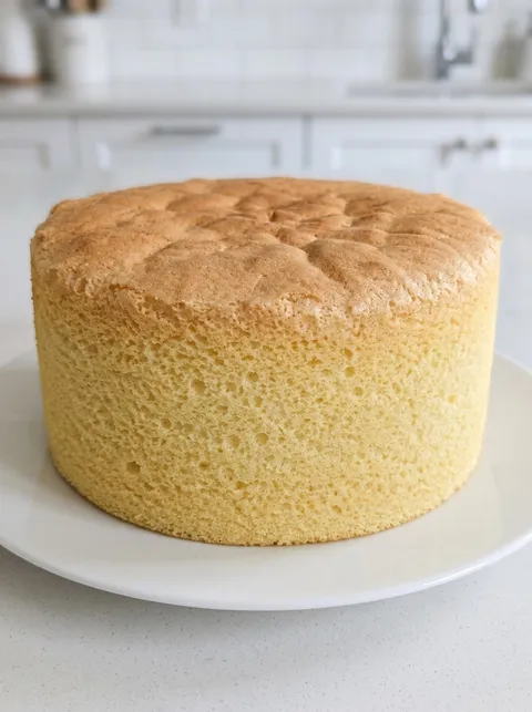 A cake on a plate.