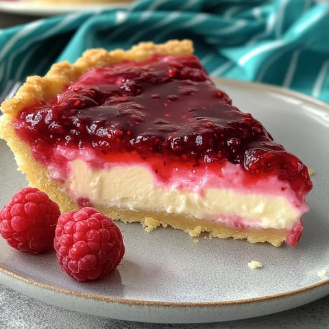 Kremowy Himbeerowy Kuchen na kruchym spodzie – łatwy i pyszny