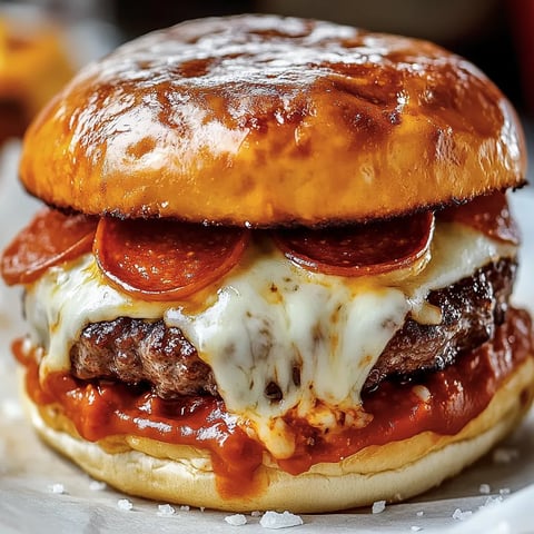 Burger Pizza z serem