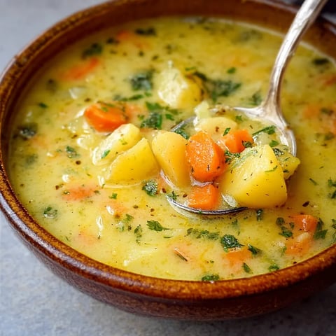 Aromatyczna zupa ziemniaki marchew