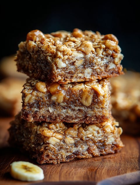 Stos batonów śniadaniowych z czekoladowych kroisantów.