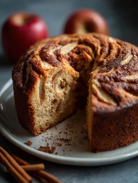 Kawałek tortu z psem na nim